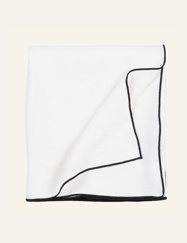 Pellavaliina valkoinen - 2