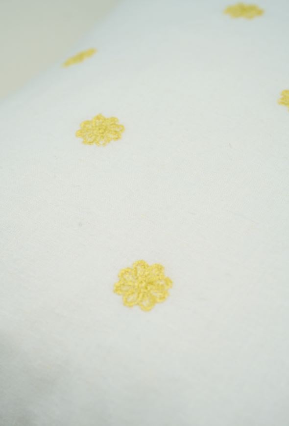 Koristetyyny keltainen - 2