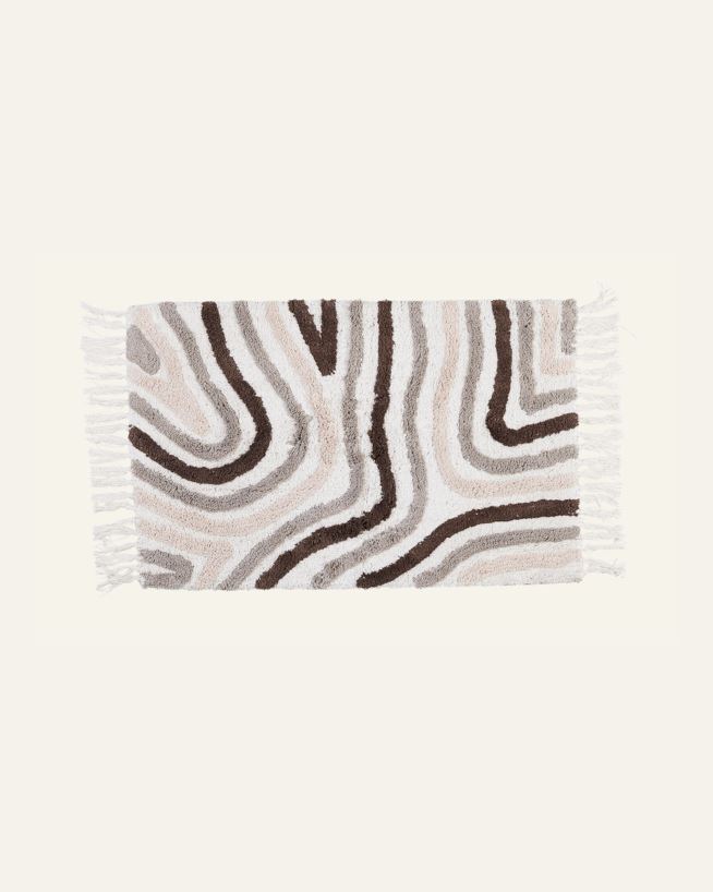 Kylpyhuoneenmatto beige - 50x80 cm beige - 1