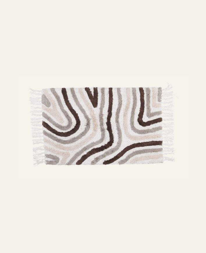 Kylpyhuoneenmatto beige - 50x80 cm beige - 1