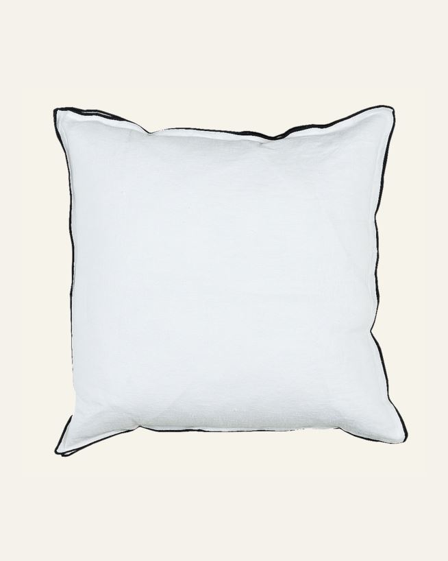 Koristetyynynpäällinen valkoinen - 50x50 cm valkoinen - 1