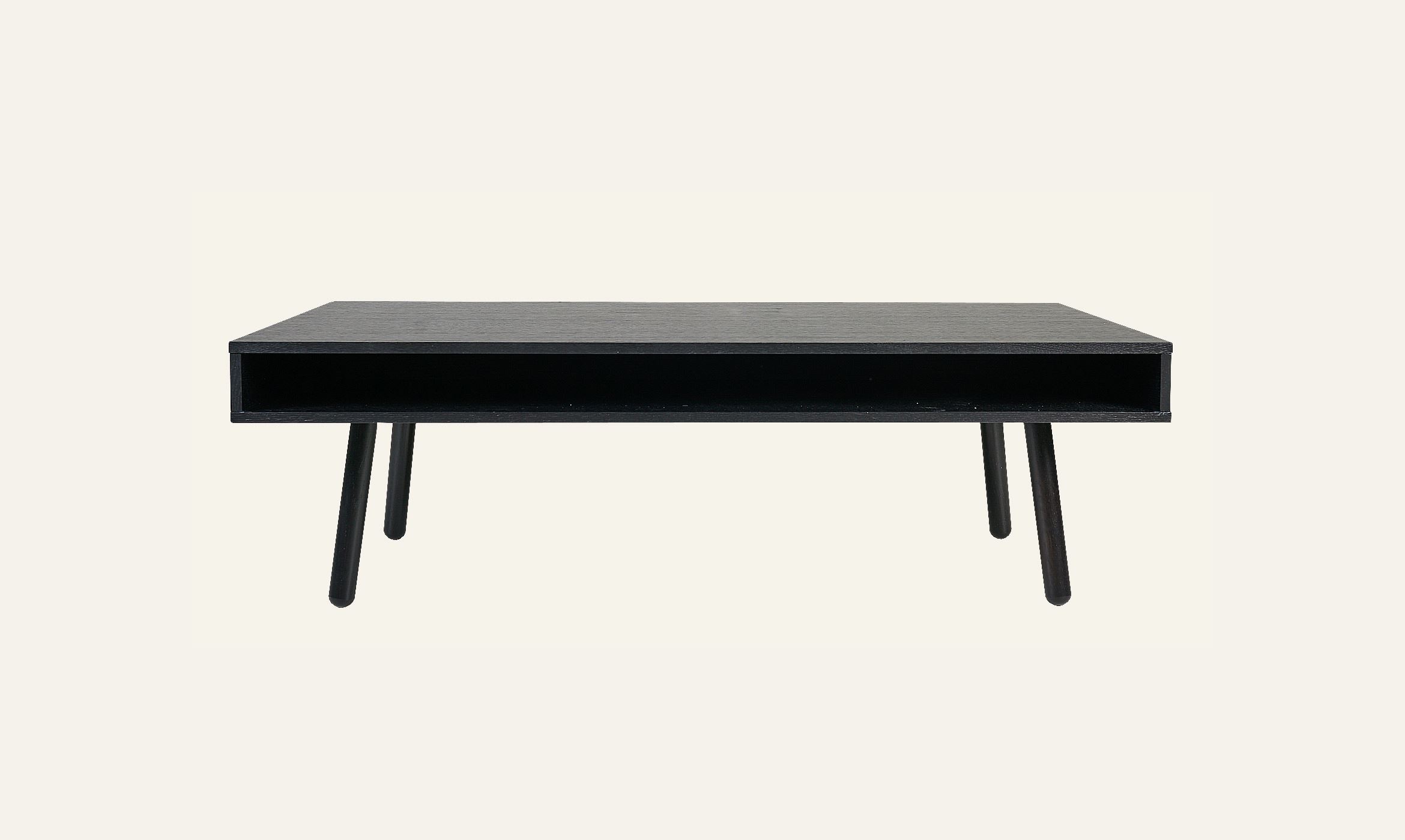 Sohvapöytä matala musta - 2