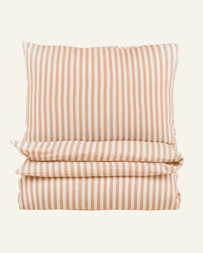 Pussilakanasetti puuvillaa koralli - 150x210 cm/50x60 cm koralli - 1