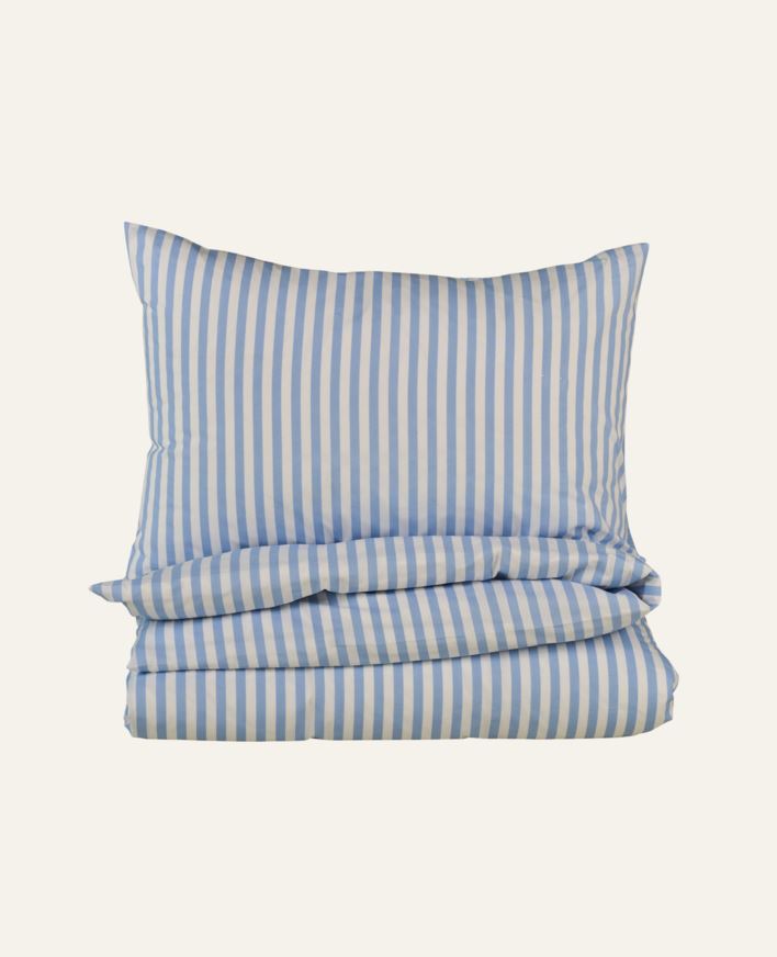 Pussilakanasetti puuvillaa indigonsininen - 150x210 cm/50x60 cm indigonsininen - 1