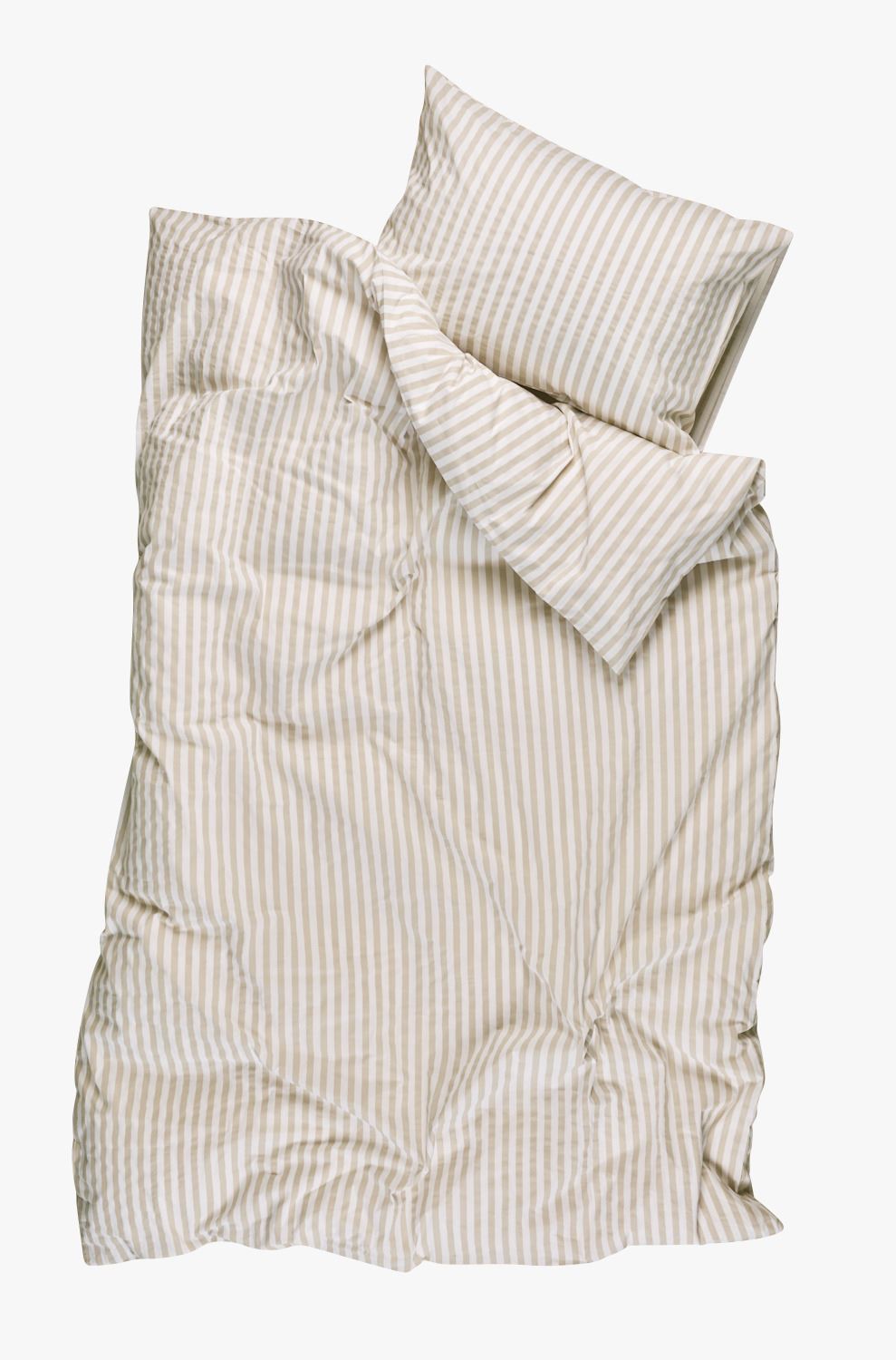 Pussilakanasetti puuvillaa beige - 2