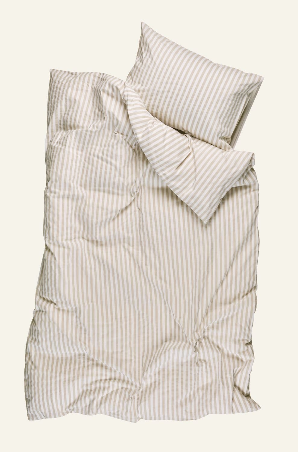 Pussilakanasetti puuvillaa beige - 2