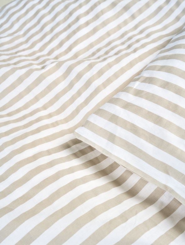 Pussilakanasetti puuvillaa beige - 3