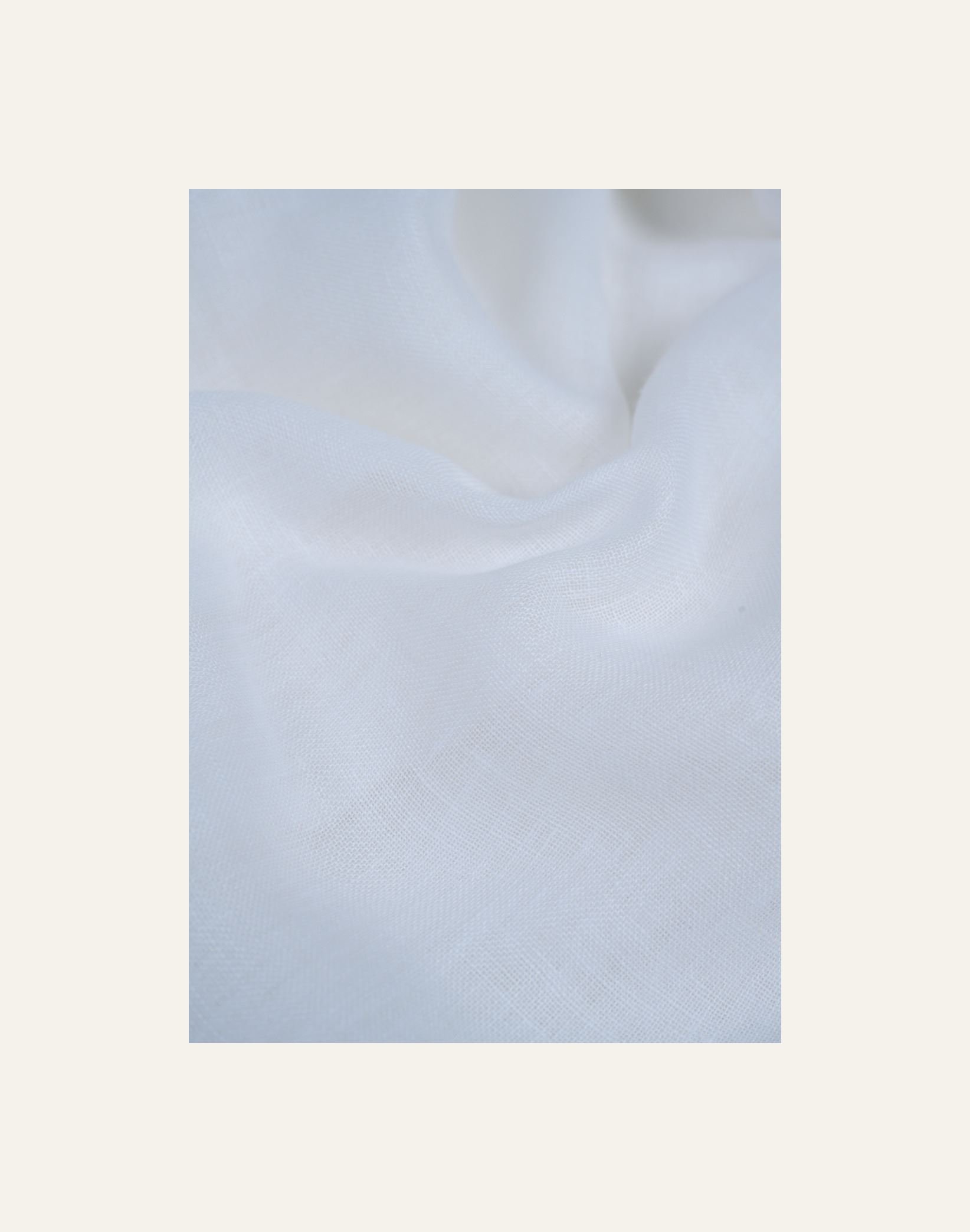 Pellavaverho valkoinen - 7