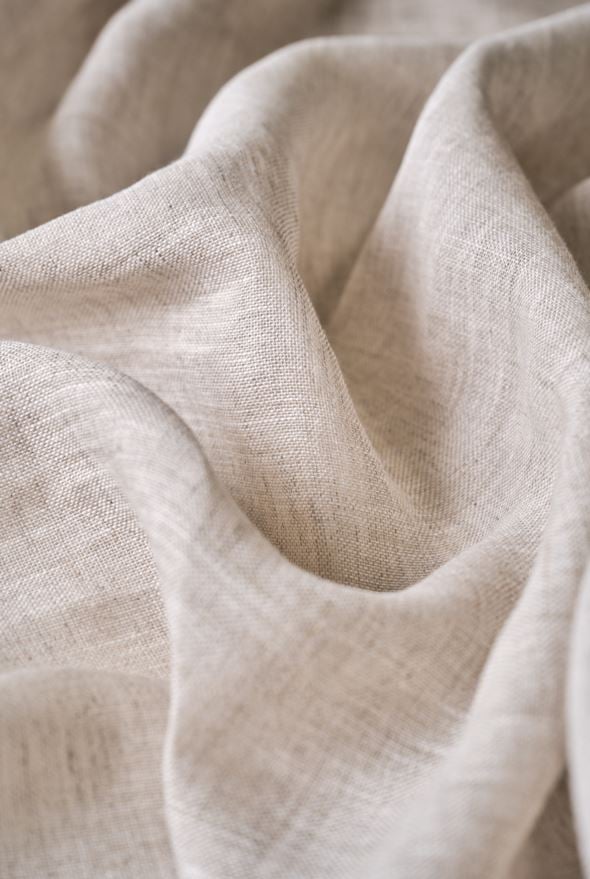 Pellavaverho luonnonväri - 4