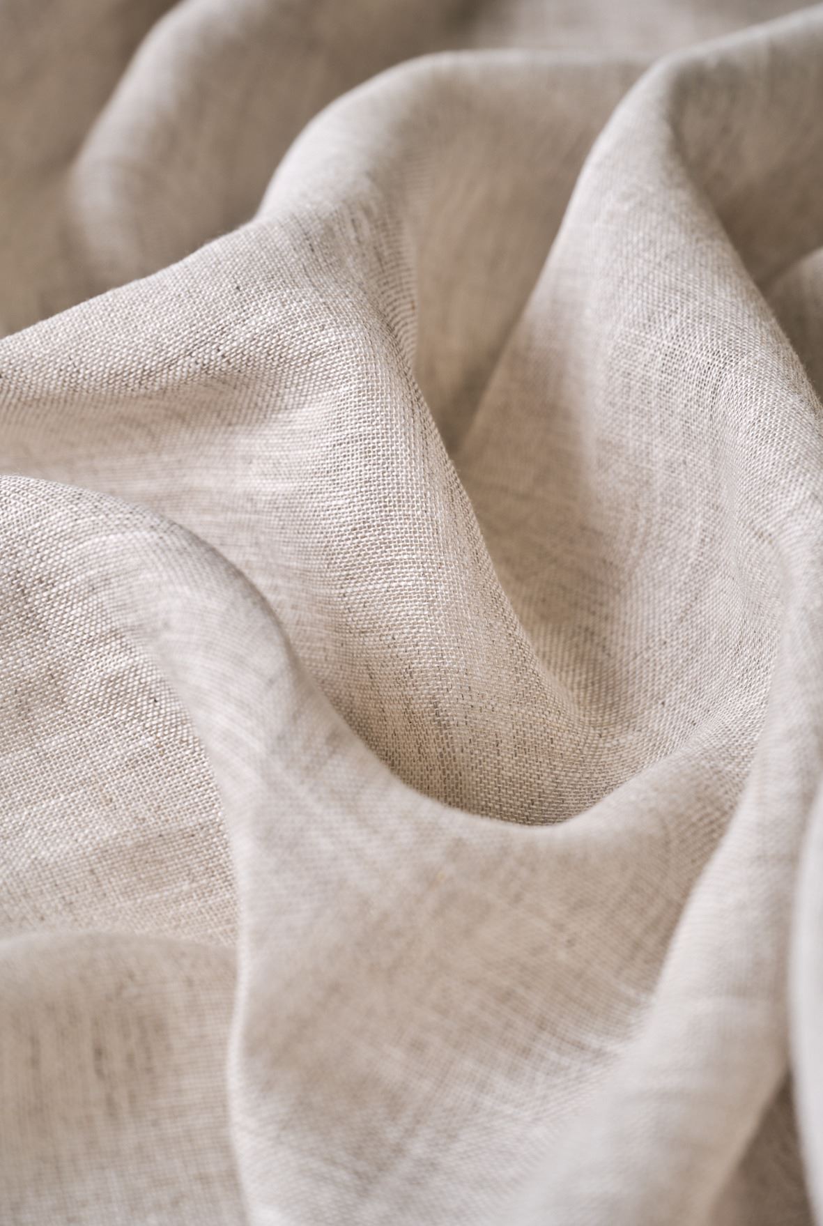 Pellavaverho luonnonväri - 4