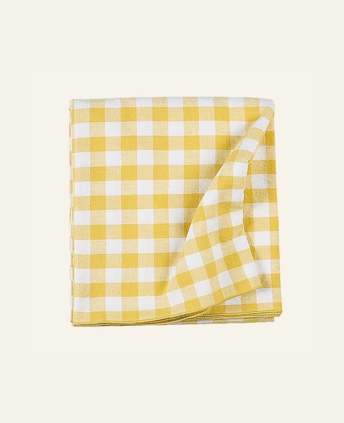 Pöytäliina keltainen - 140x250 cm keltainen - 1