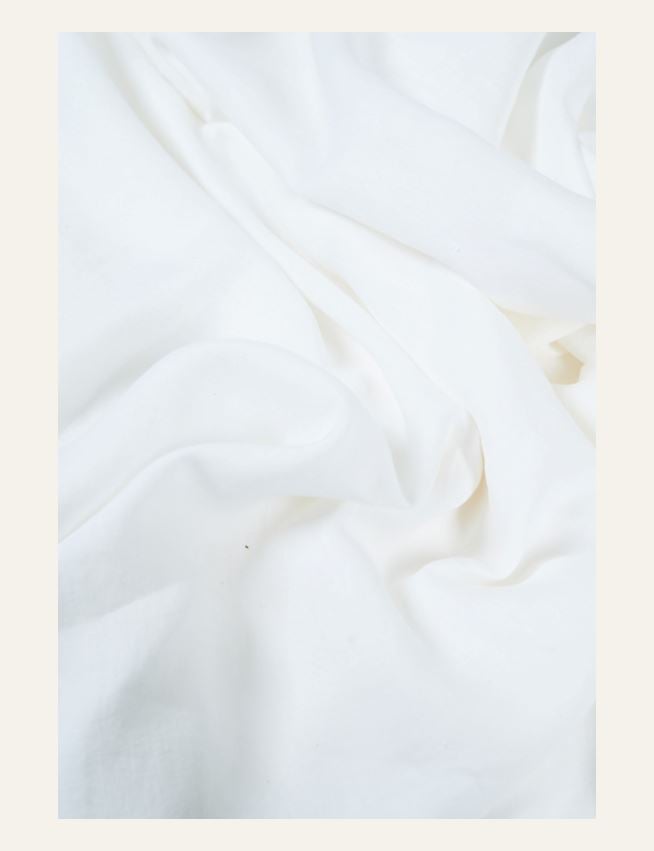 Pellavaverho valkoinen - 5