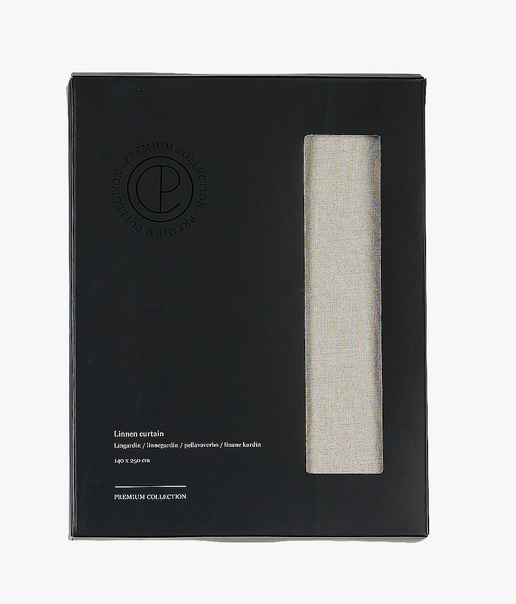 Pellavaverho luonnonväri - 4