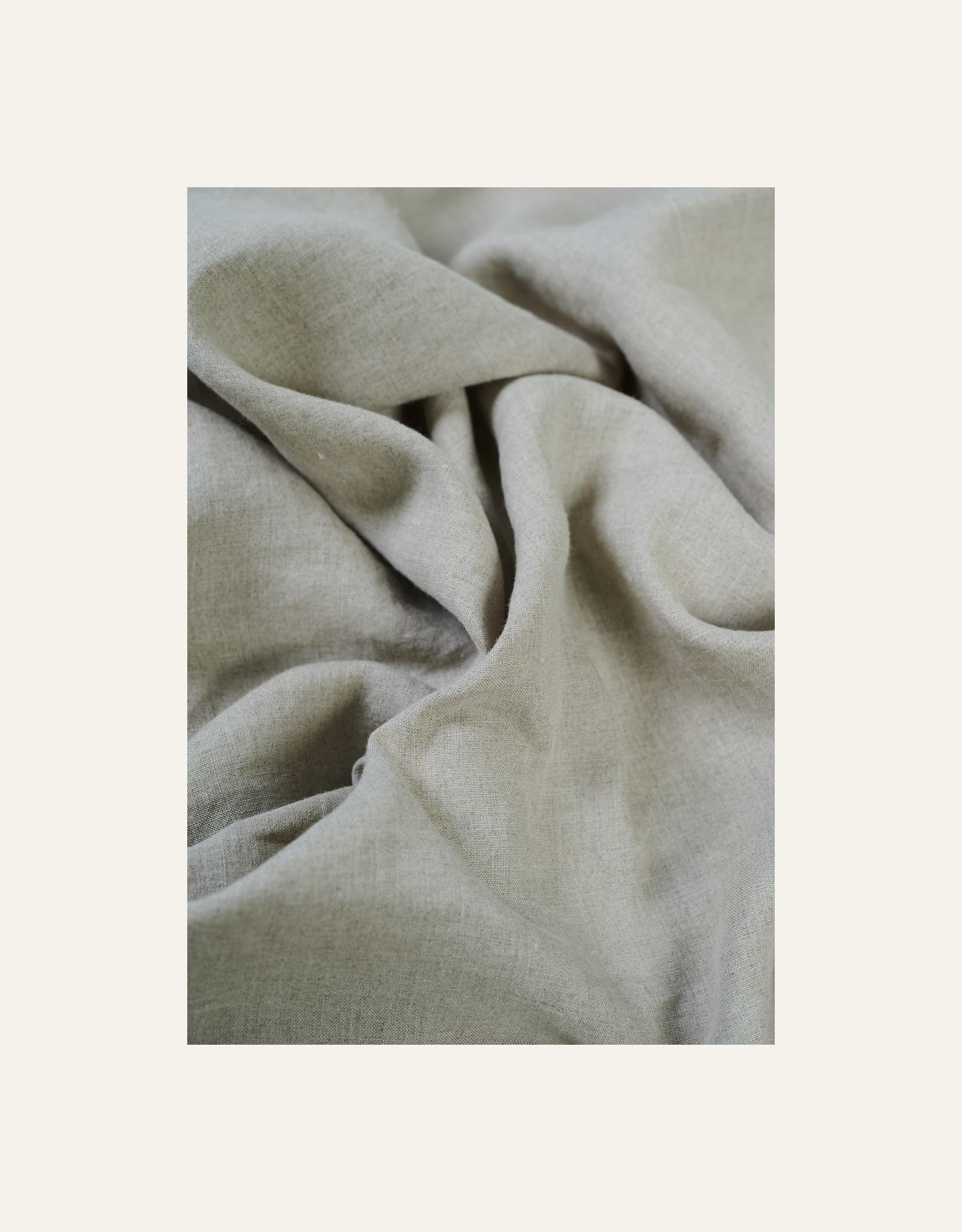 Pellavaverho luonnonväri - 3