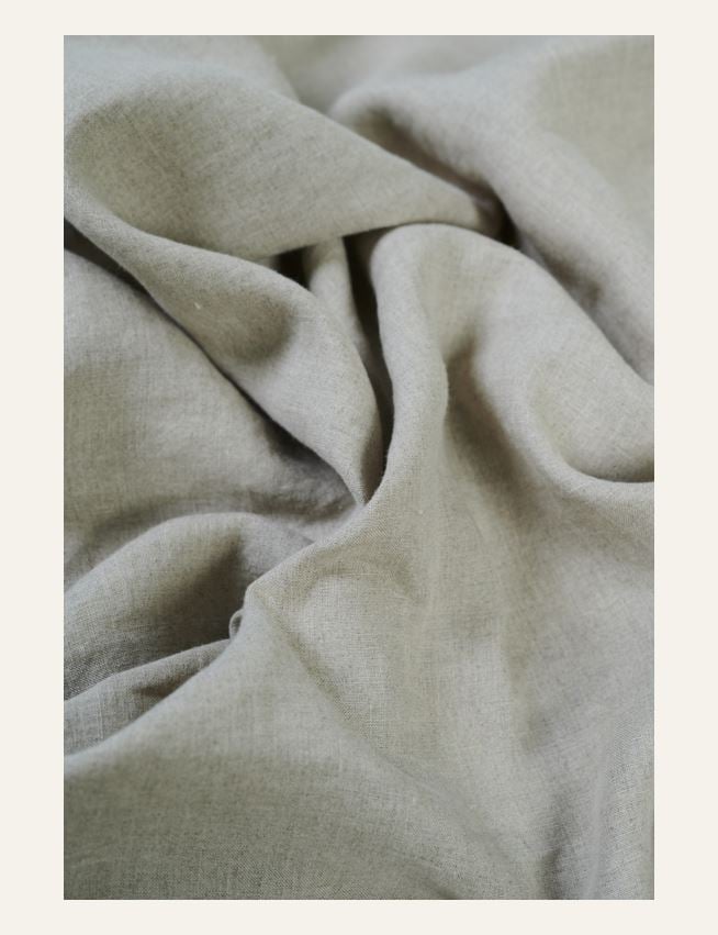 Pellavaverho luonnonväri - 3