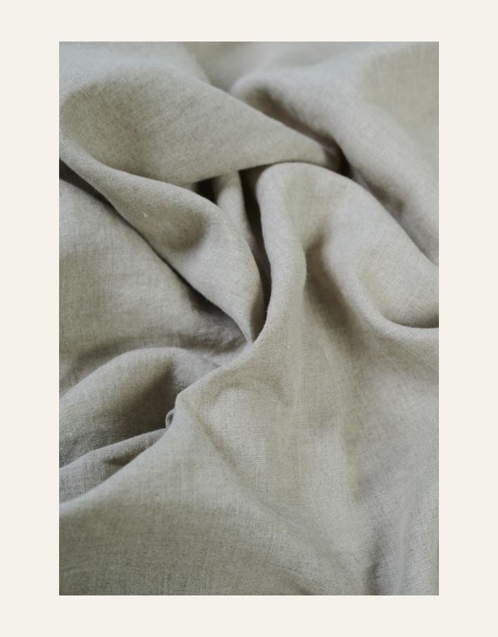 Pellavaverho luonnonväri - 3