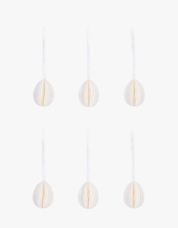 Koriste luonnonvalkoinen - 6x5 cm luonnonvalkoinen - 1