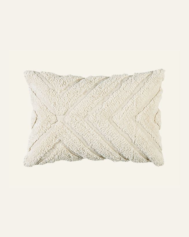 Koristetyynynpäällinen luonnonvalkoinen - 40x60 cm luonnonvalkoinen - 1