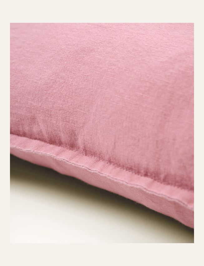 Koristetyynynpäällinen roosa - 2