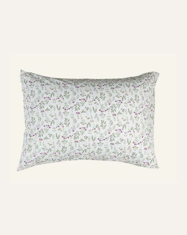 Tyynyliina kreppipuuvillaa moniväri/vihreä - 70x100 cm moniväri/vihreä - 1