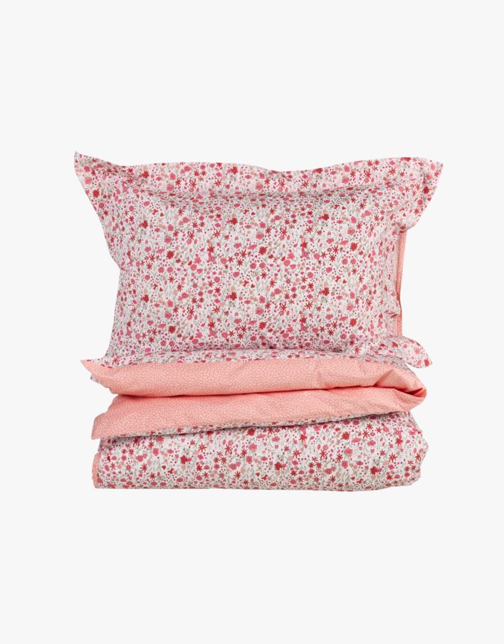 Pussilakanasetti percalea koralli - 150x210 cm koralli - 1