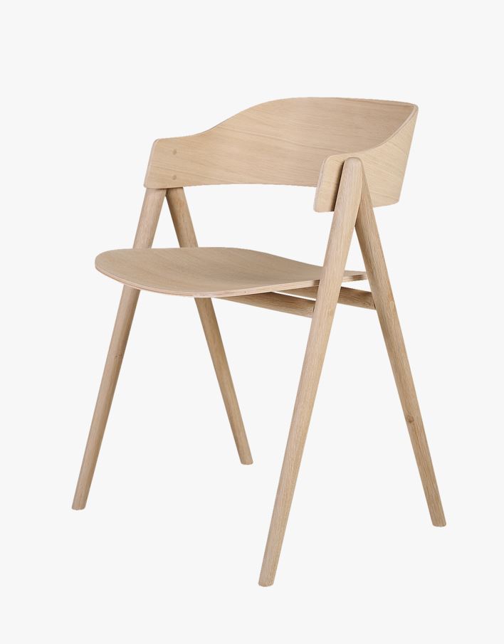 Ruokapöydän tuoli luonnonväri - 54x51x74 cm luonnonväri - 1