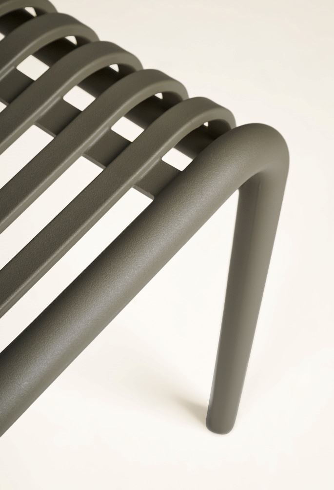 Puutarhatuoli harmaanruskea - 6