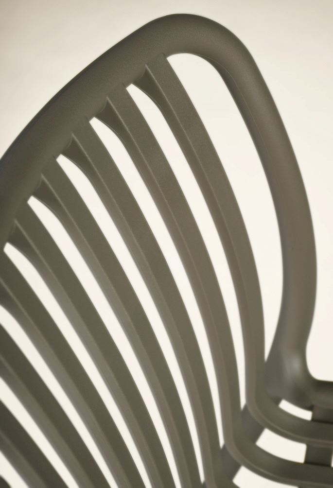 Puutarhatuoli harmaanruskea - 5