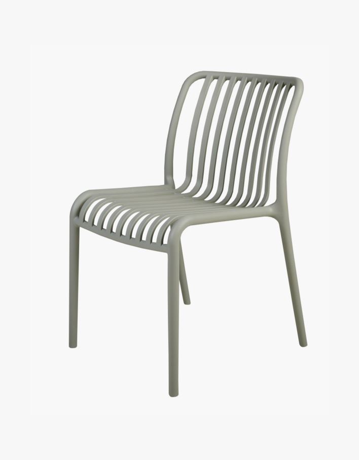 Puutarhatuoli harmaanvihreä - 47x58x80 cm harmaanvihreä - 1