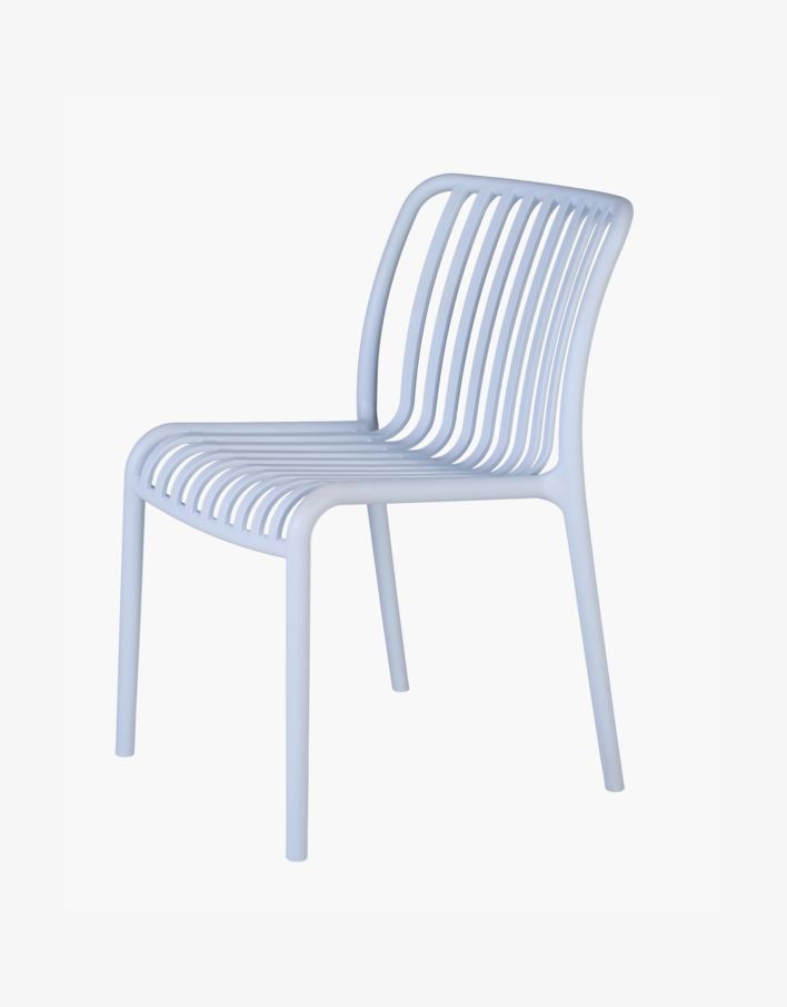 Puutarhatuoli vaaleansininen - 47x58x80 cm vaaleansininen - 1