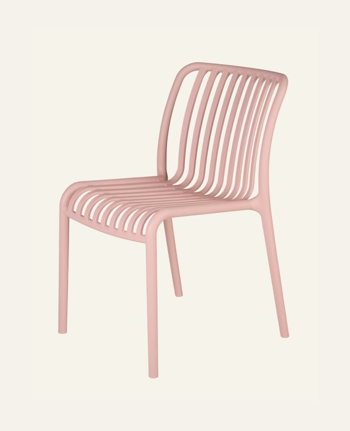 Puutarhatuoli puuteriroosa - 47x58x80 cm puuteriroosa - 1