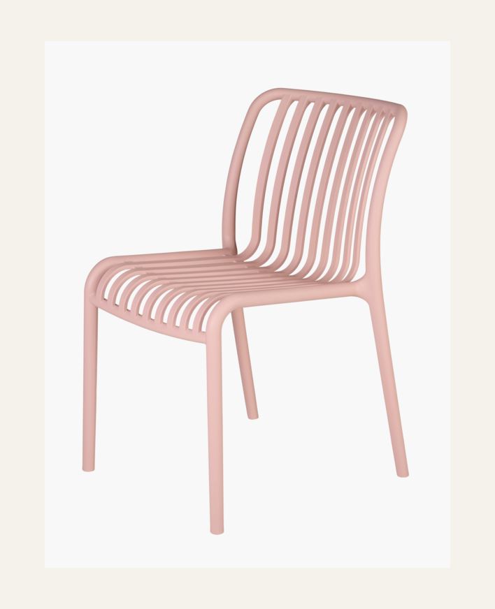 Puutarhatuoli puuteriroosa - 47x58x80 cm puuteriroosa - 1