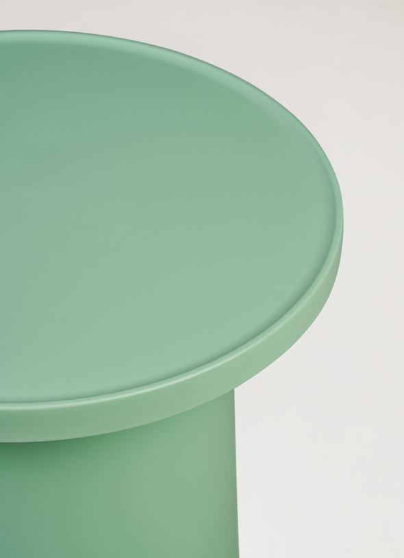 Puutarhapöytä vaaleanvihreä - 3