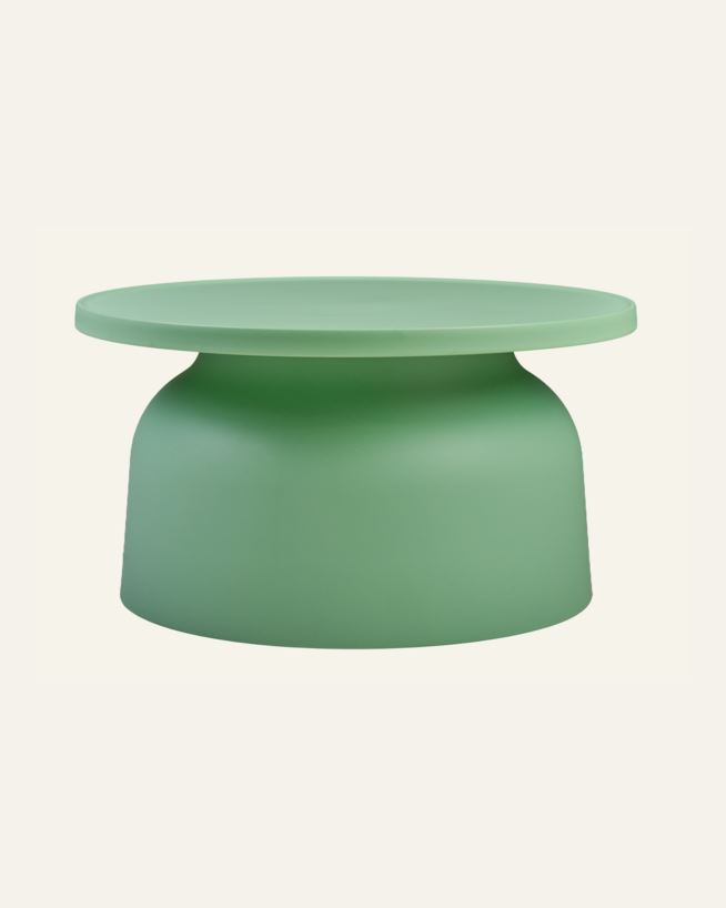 Puutarhapöytä vaaleanvihreä - 67x67x36 cm ø67 vaaleanvihreä - 1