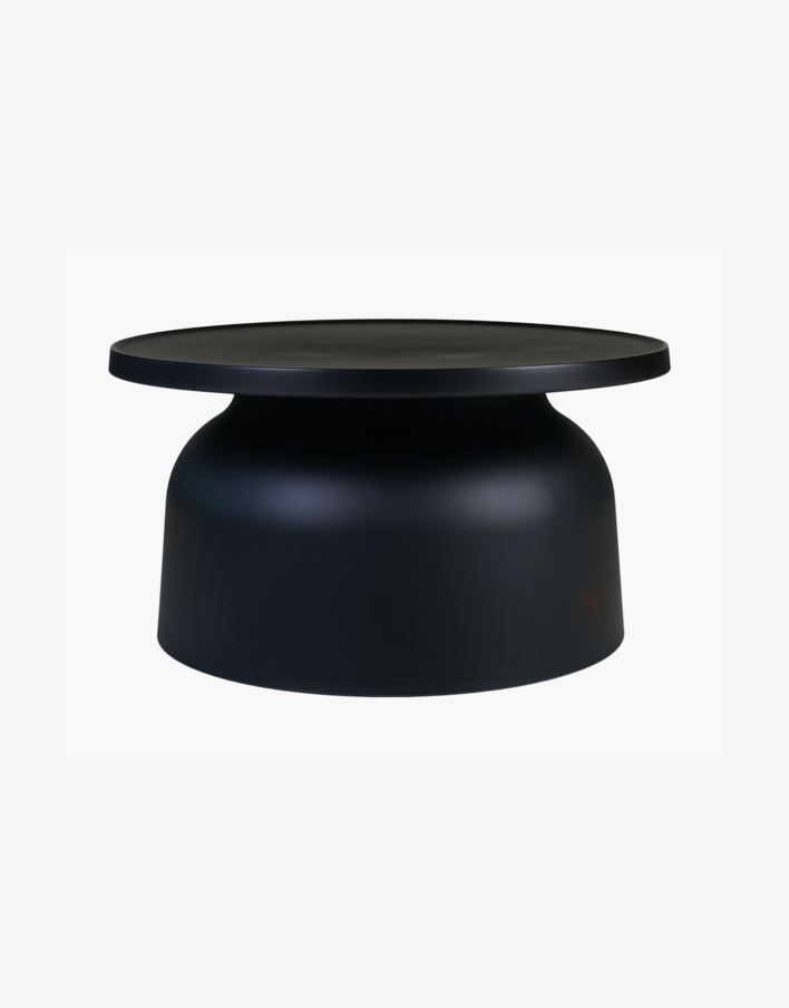 Puutarhapöytä musta - 67x67x36 cm ø67 musta - 1