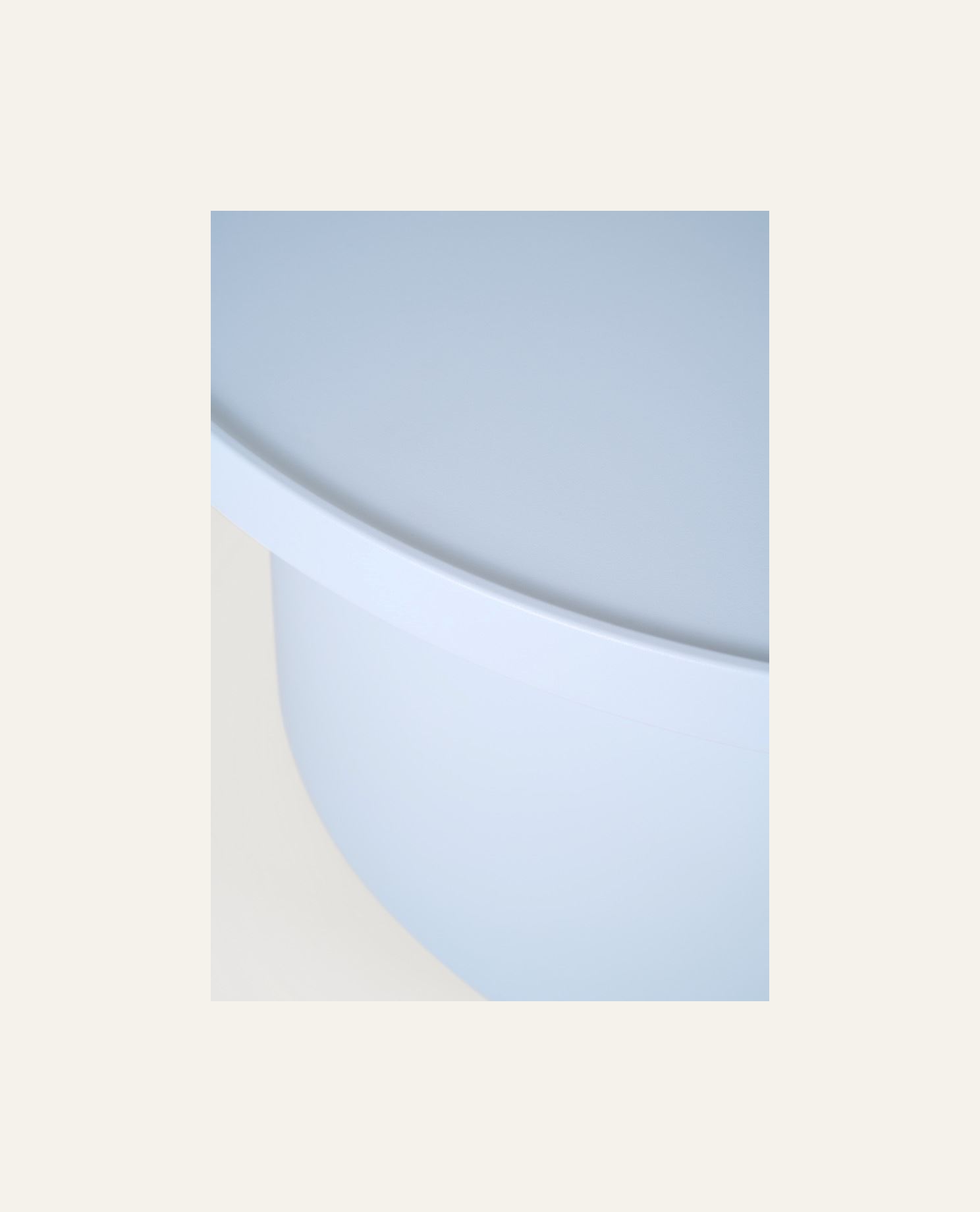 Puutarhapöytä vaaleansininen - 2