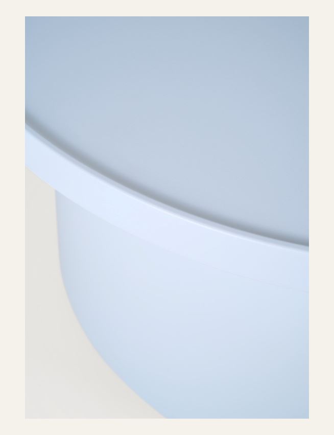 Puutarhapöytä vaaleansininen - 2