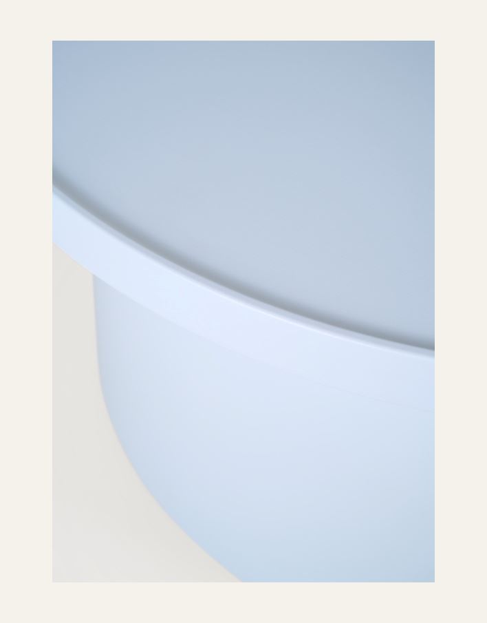 Puutarhapöytä vaaleansininen - 2