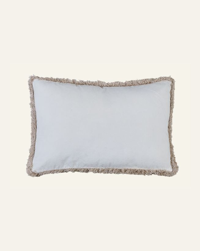 Koristetyynynpäällinen valkoinen - 40x60 cm valkoinen - 1