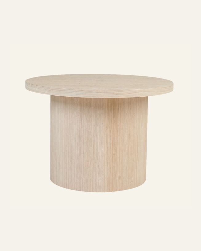 Sohvapöytä luonnonväri - 60x60x41 cm ø60 luonnonväri - 1