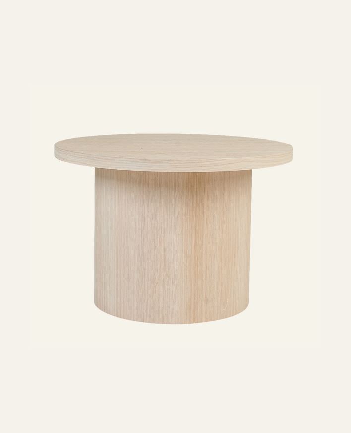 Sohvapöytä luonnonväri - 75x75x49 cm ø75 luonnonväri - 1