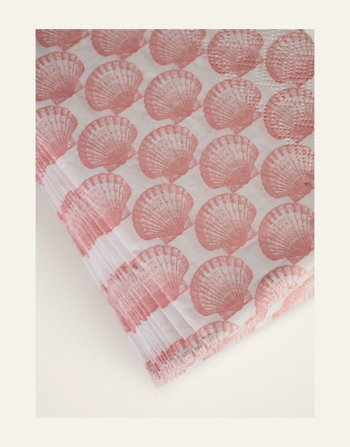 Ruokapaperiservetti roosa - 2