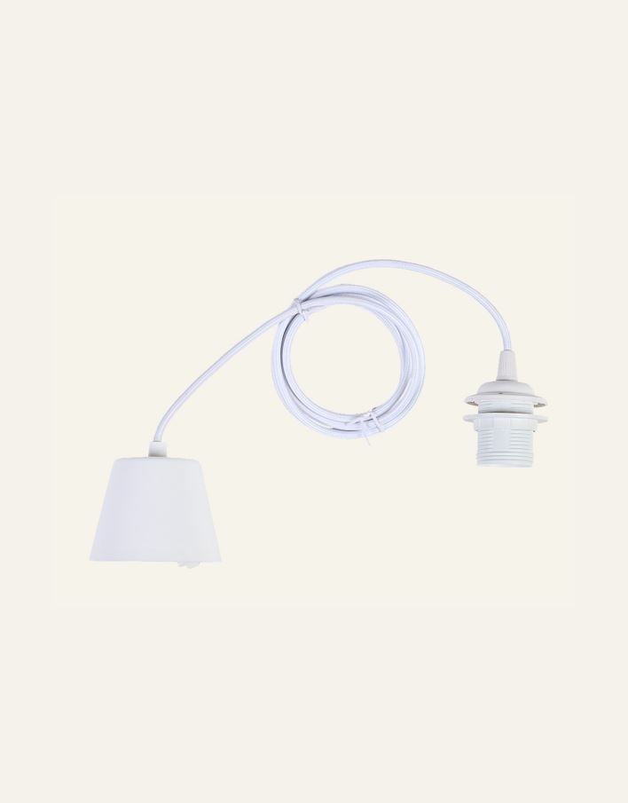 valaisinripustusjohto valkoinen - 2