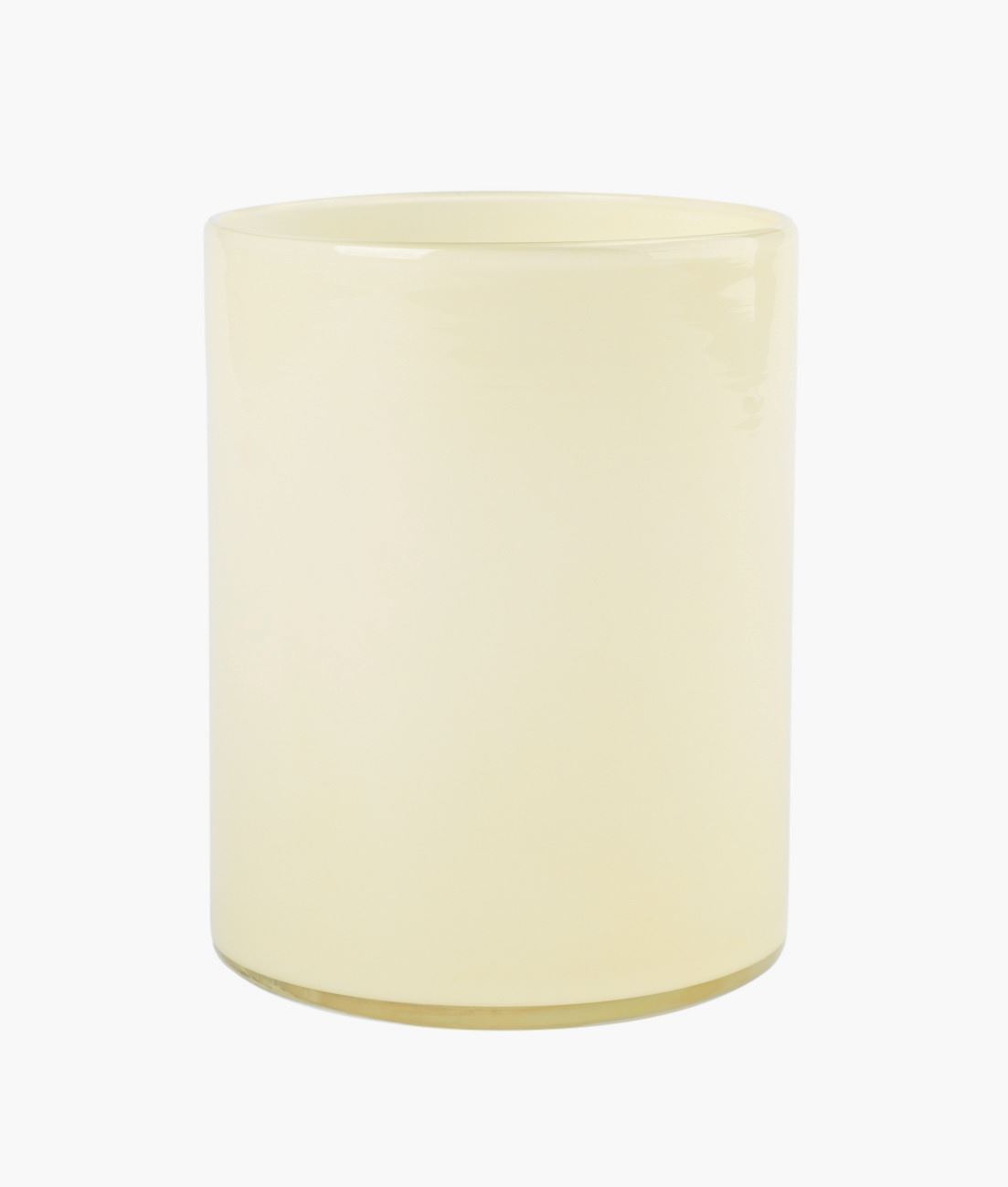 Kynttilälyhty vaaleankeltainen - 11x11x15 cm vaaleankeltainen - 1