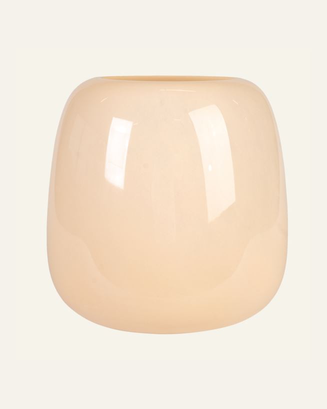 Maljakko vaalean beige - 22,5x22,5x26 cm vaalean beige - 1