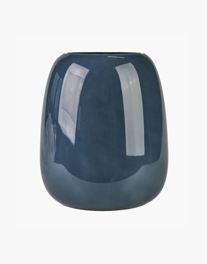 Maljakko sininen - 22,5x22,5x26 cm sininen - 1