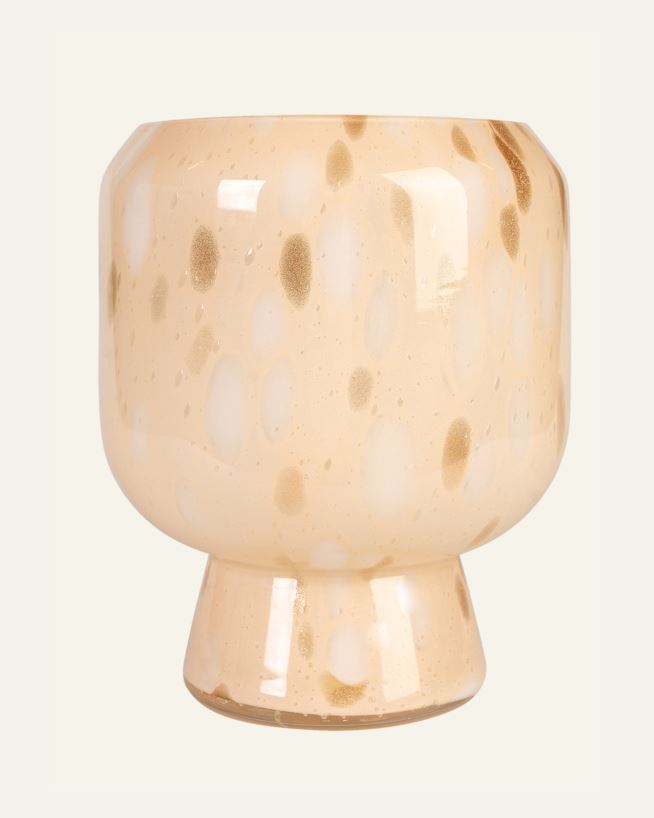 Maljakko vaalean beige - 17x17x21 cm vaalean beige - 1