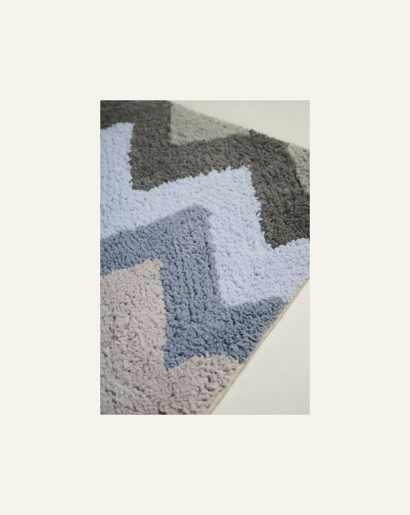 Kylpyhuoneenmatto moniväri - 2