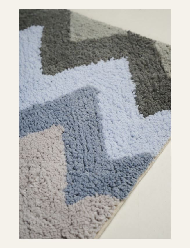 Kylpyhuoneenmatto moniväri - 2