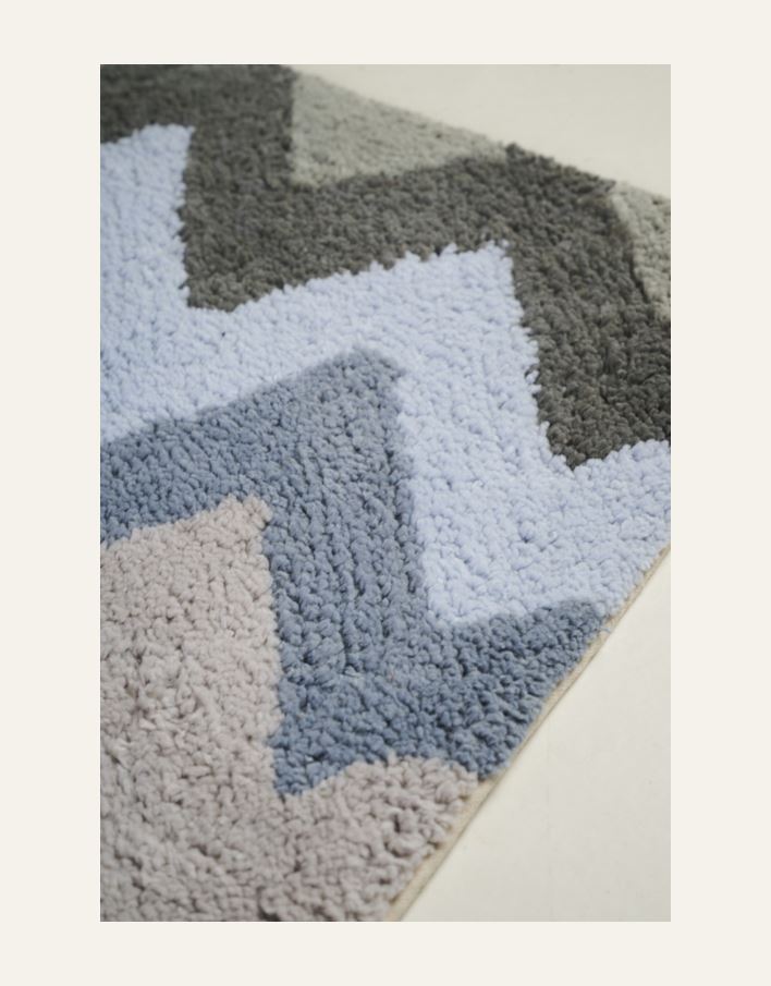 Kylpyhuoneenmatto moniväri - 2